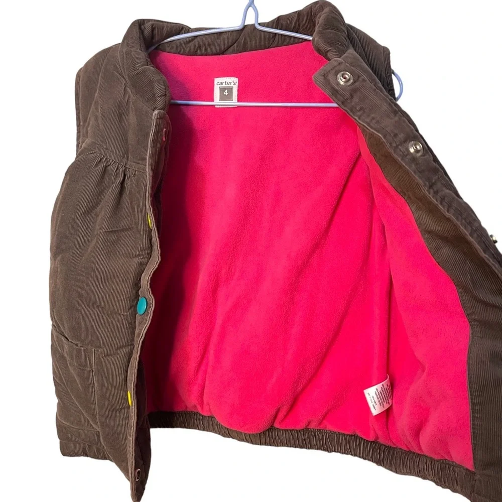 Carters Corduroy Vest - Picture 7 of 9